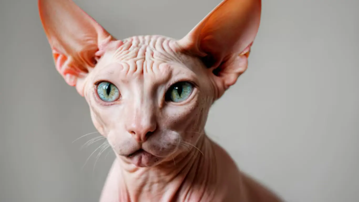 Sphynx Cat Face