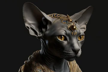 The Sphynx Cat Egyptian Cat God