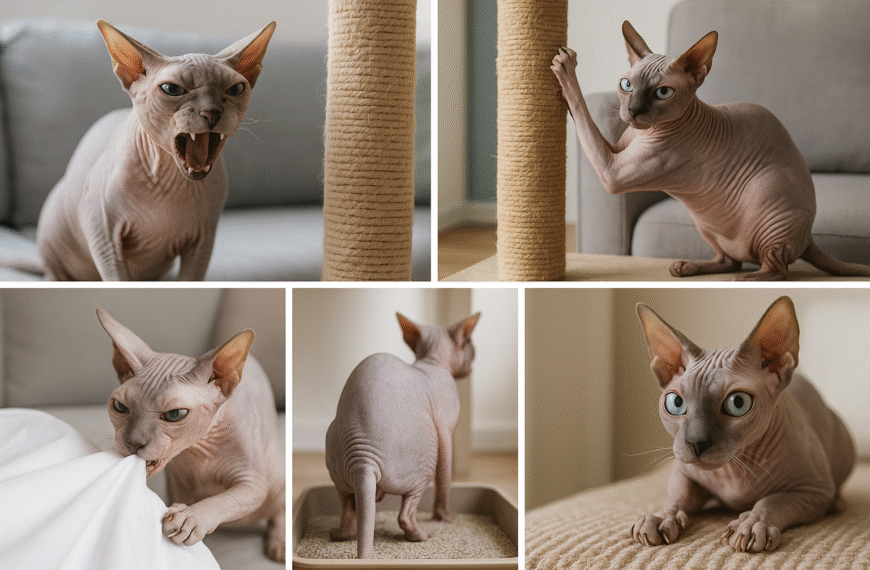 Sphynx Cat Behavior Problems