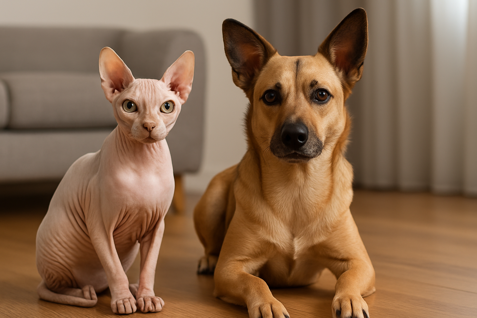 Do Sphynx Cats Get Along With Dogs