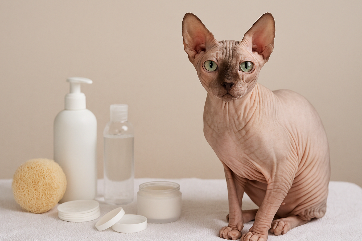 Sphynx Cat Skin Care Tips