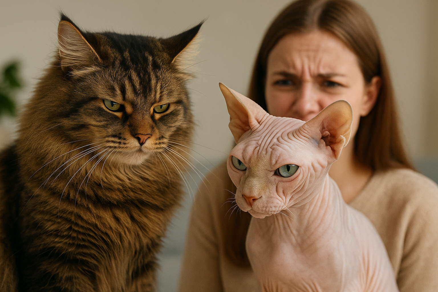 Hairless Cats and Allergies Hairless Cats and Allergies