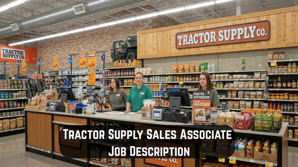 Tractor Supply Sales Associate Job Description