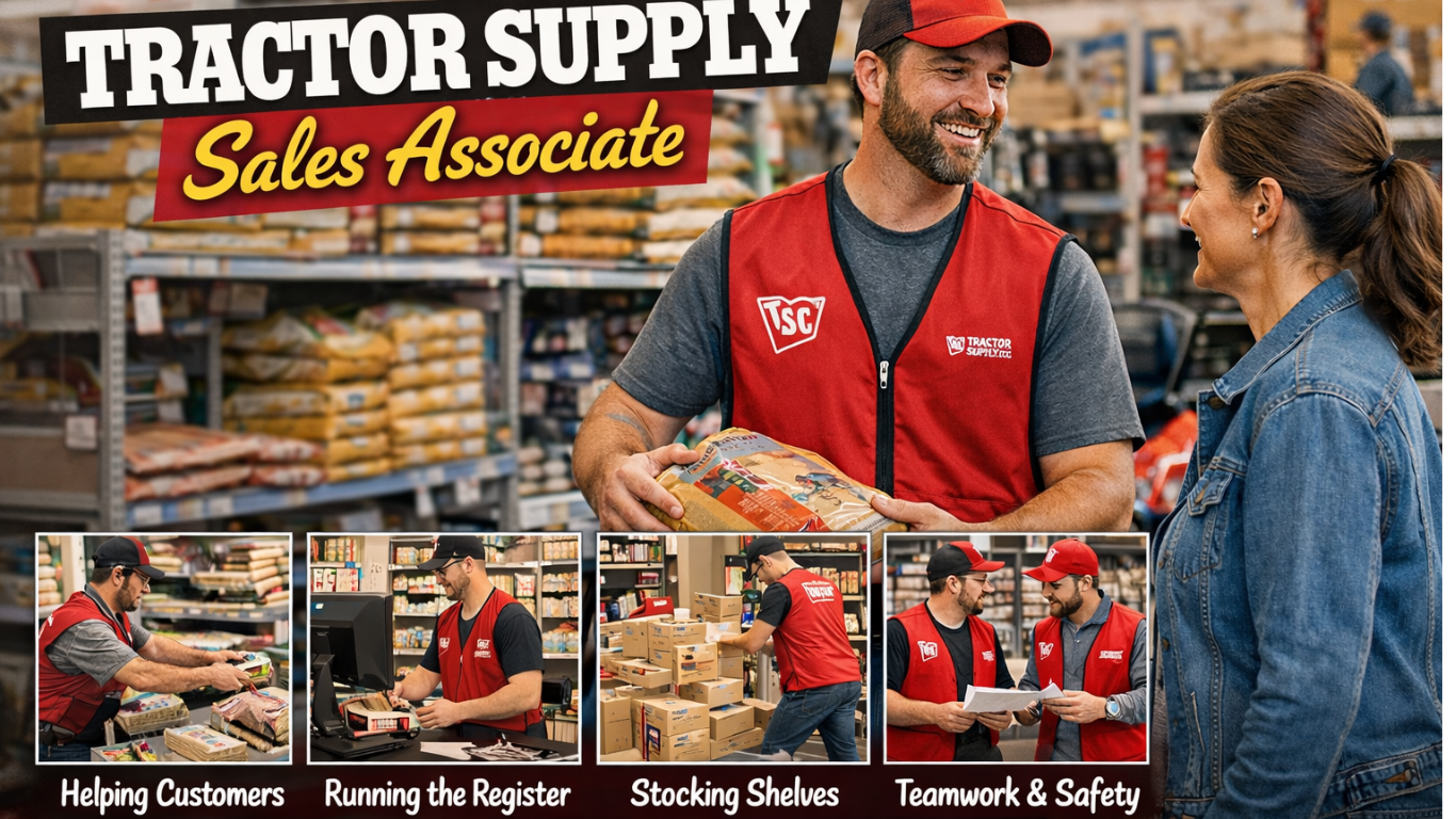 Tractor Supply Sales Associate Job Description