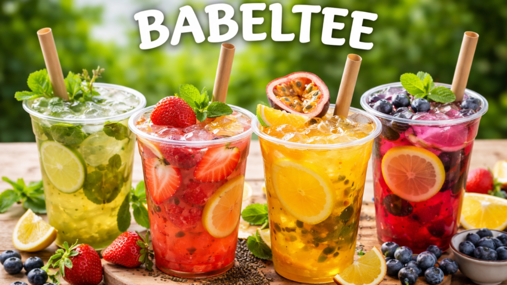 Babeltee: Refreshing & Healthy Twist on Bubble Tea Babeltee
