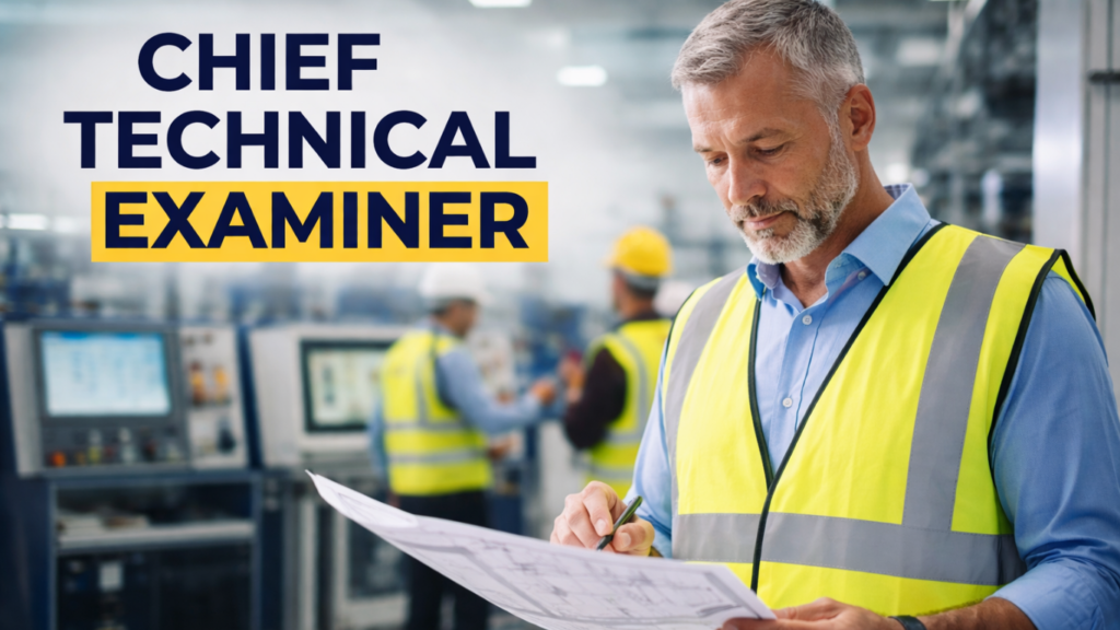 Chief Technical Examiner: Role, Duties & Career Guide Chief Technical Examiner